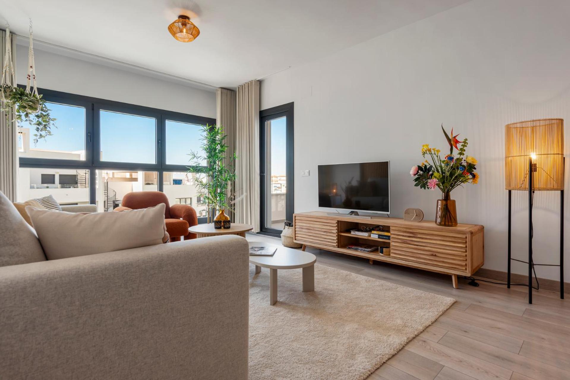 Lägenhet Luxury With Sunny Roof Terrace - Sonrisa *