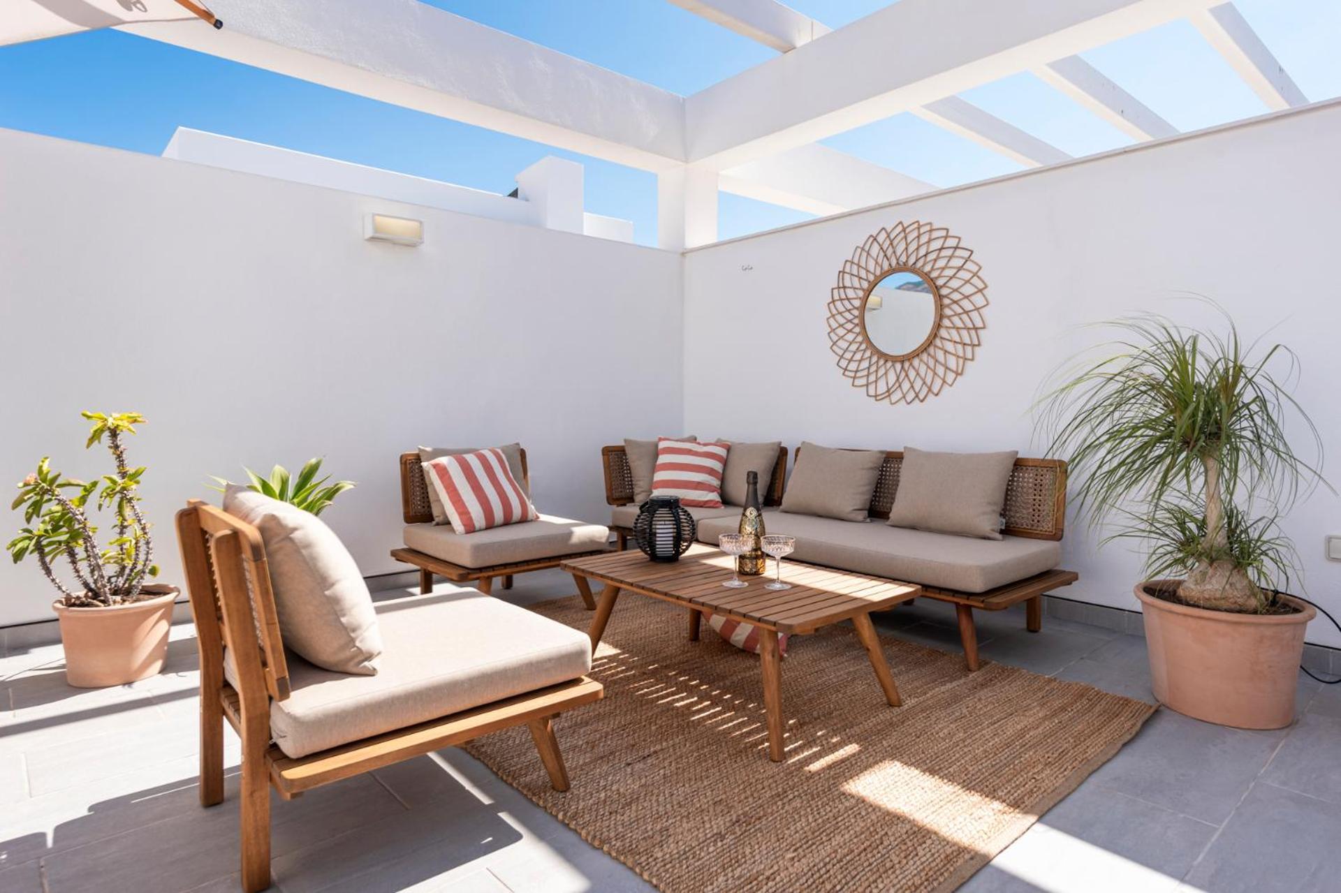 Lägenhet Luxury With Sunny Roof Terrace - Sonrisa